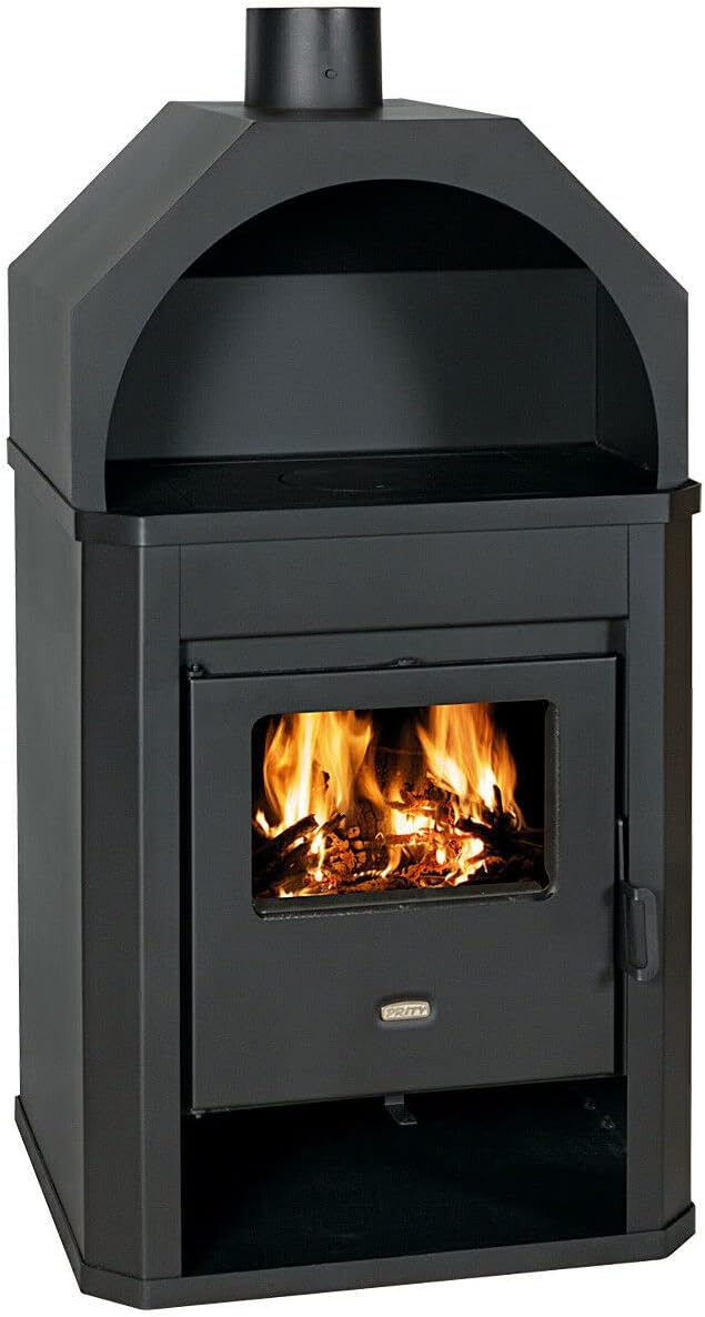 EEK A Kaminofen Prity D, 15 kw Schwarz