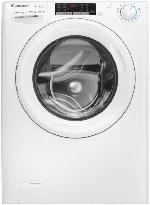 Candy Smart Pro Inverter CO 474TWM6/1-S Machine à Laver Charge Avant 7 kg 1400 tr/min Blanc