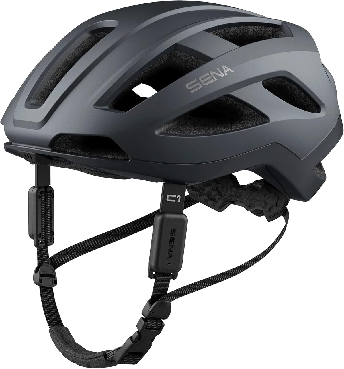 Sena C1 Smart Helm mit Bluetooth Gegensprechanlage und Smartphone-Konnektivität für Musik, GPS und Telefonanrufe
