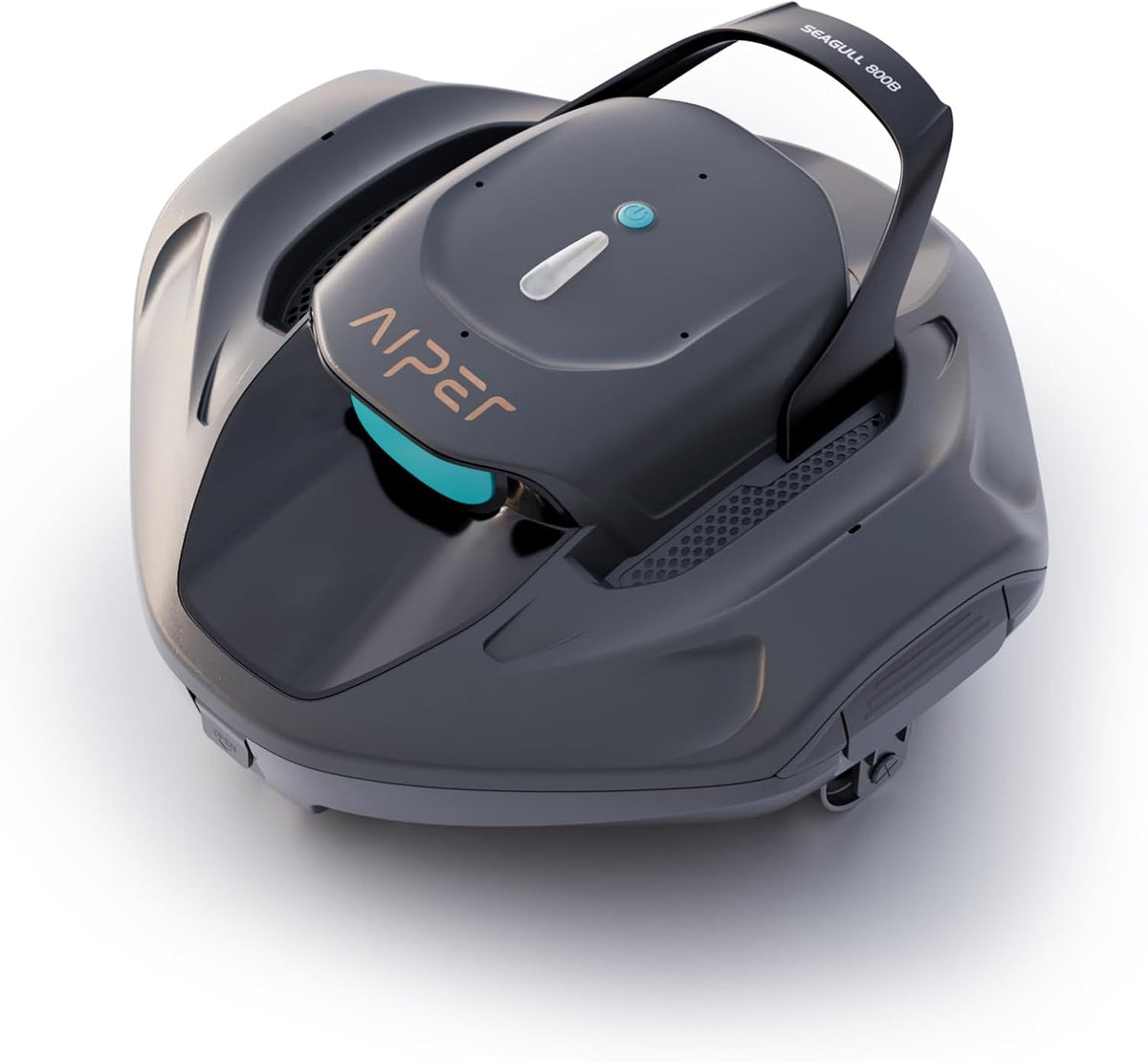 AIPER Seagull 800B Kabelloser Poolroboter, für Aufstellpools bis zu 80 m², Selbstparkende Technologie, 90 Min Akkulaufzeit, Starke Saugkraft