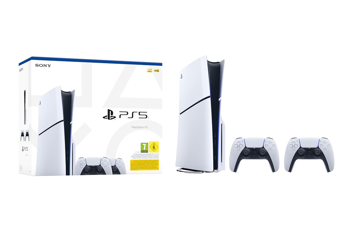 Playstation5 Standard (Slim) Bundle mit zweitem DualSense Wireless-Controller