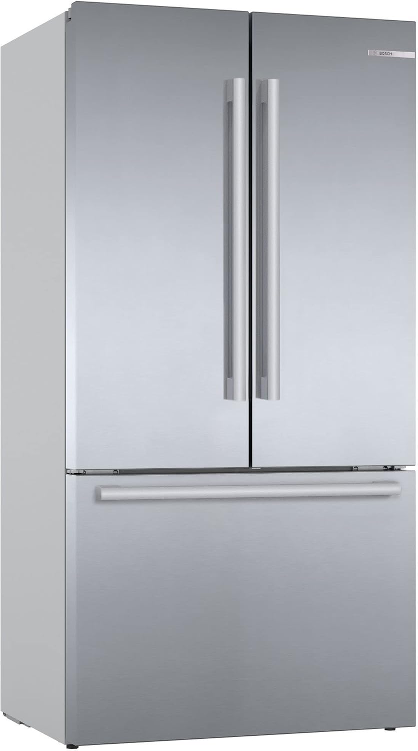 Bosch KFF96PIEP Serie 8 Smarter French Door Kühlschrank, 183 x 90,5 cm, 402 L Kühlen & 171 L Gefrieren, VitaFresh pro 3x längere Frische