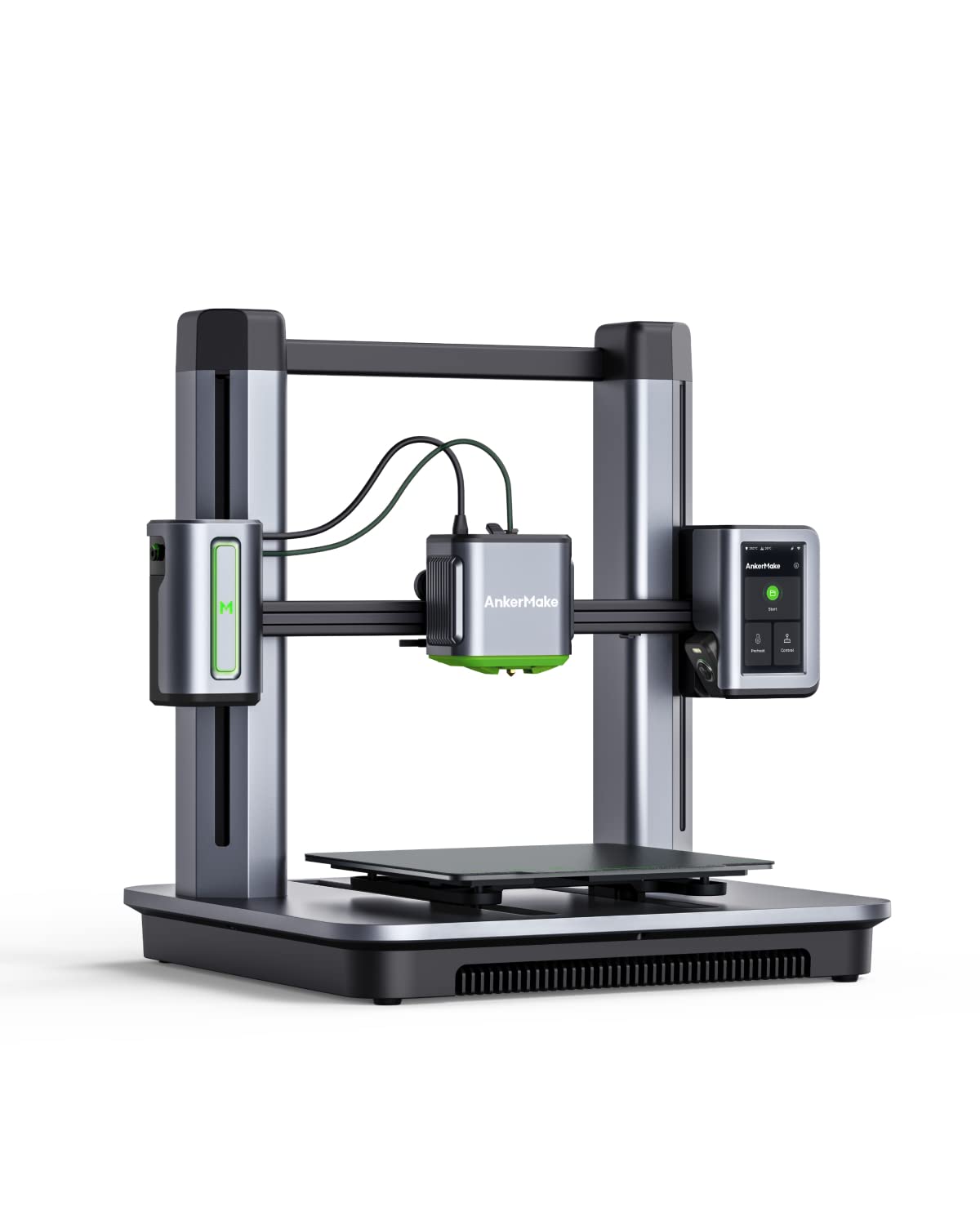 AnkerMake M5 3D-Drucker, Upgrade mit 500mm/s Schnelligkeit im Schnellmodus, High-Speed schneller FDM 3D-Drucker, 0,1mm Präzision
