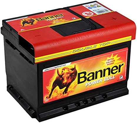 Autobatterie 60AH 12V Banner Power Bull P6009 ersetzt 54Ah 55Ah 56Ah Starter Batterie