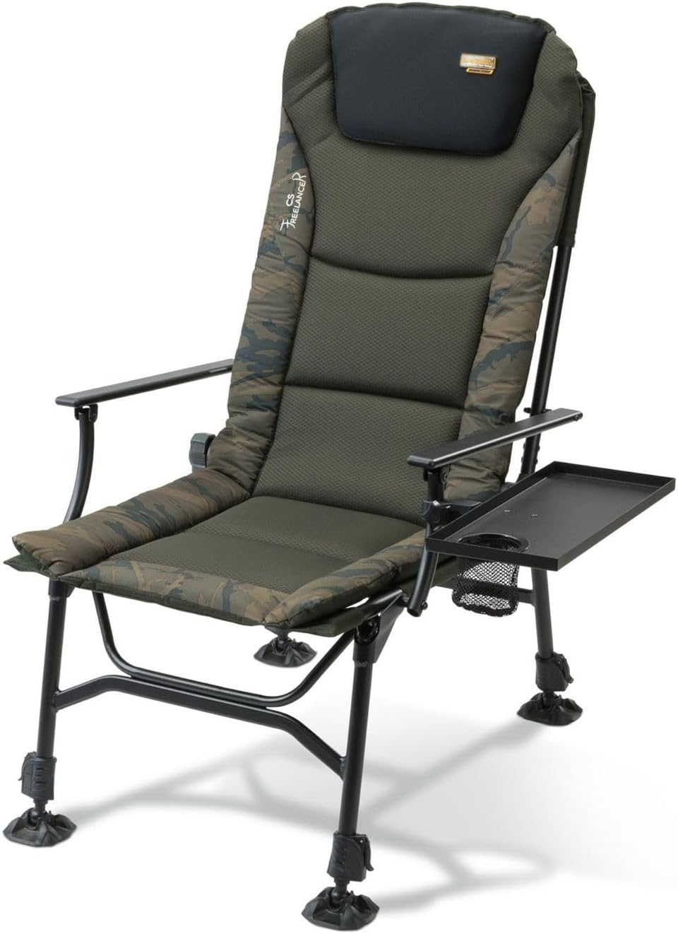 Anaconda Freelancer Ti-Lite Carp Seat Chair, Angelstuhl, Karpfenstuhl, Klappstuhl zum Angeln, Campingstuhl zu Ansitzangeln