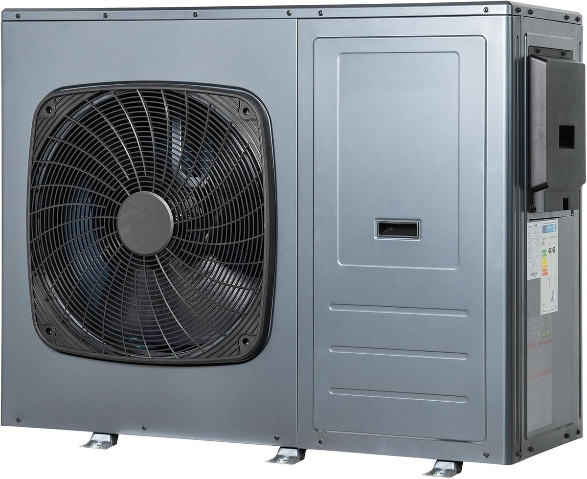 Warmwasser Wärmepumpe A+++, Luft Wasser Wärmepumpe R290, Monoblock Wärmepumpe 8kW, COP 5.1, Frequenzumwandlung Technologie, 5-75 ℃