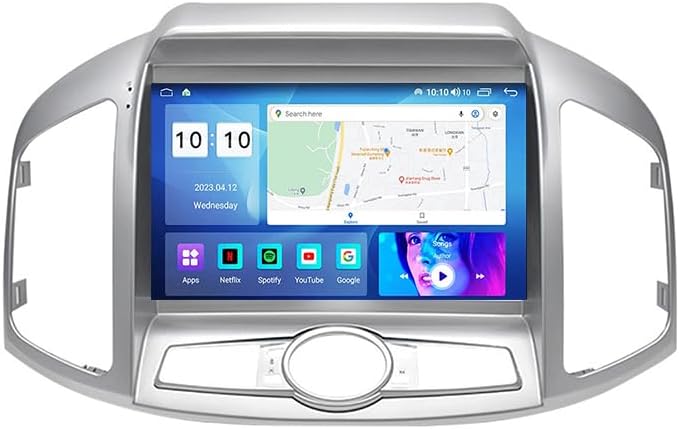 BUCHUAN Android Autoradio Stereo 9 Zoll HD Digital Multi-Touchscreen Für Chevrolet Captiva 2012-2017
