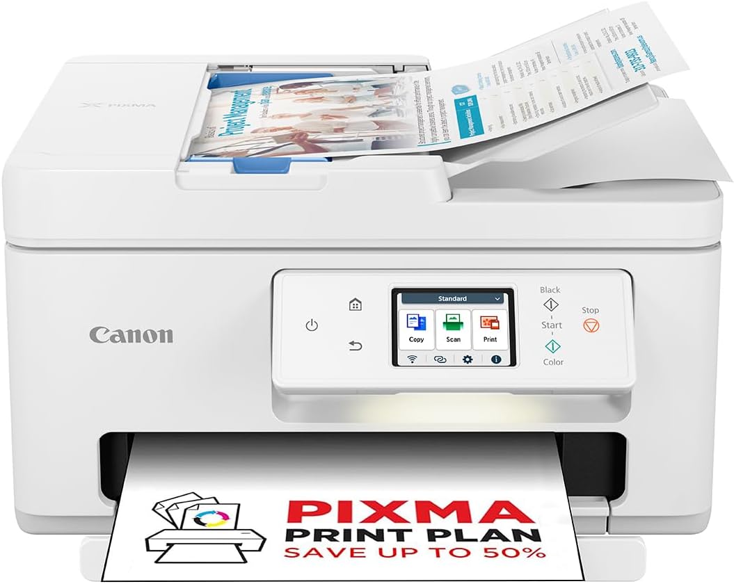 Canon PIXMA TS7750i WLAN-Multifunktionsdrucker Tintenstrahl mit ADF