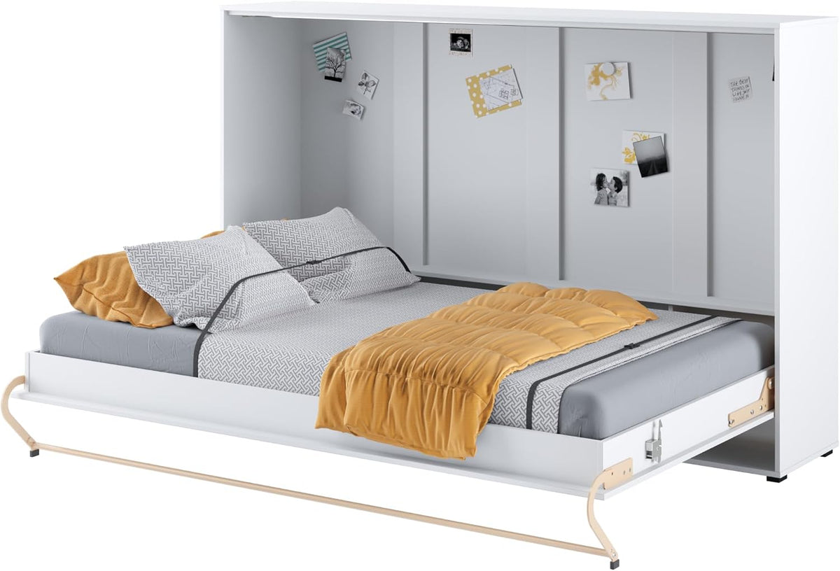 Homlando Lenart Schrankbett, Schrank mit integriertem Klappbett, Wandbett Concept Pro CP05 120x200 cm, Schrankklappbett Horizontal