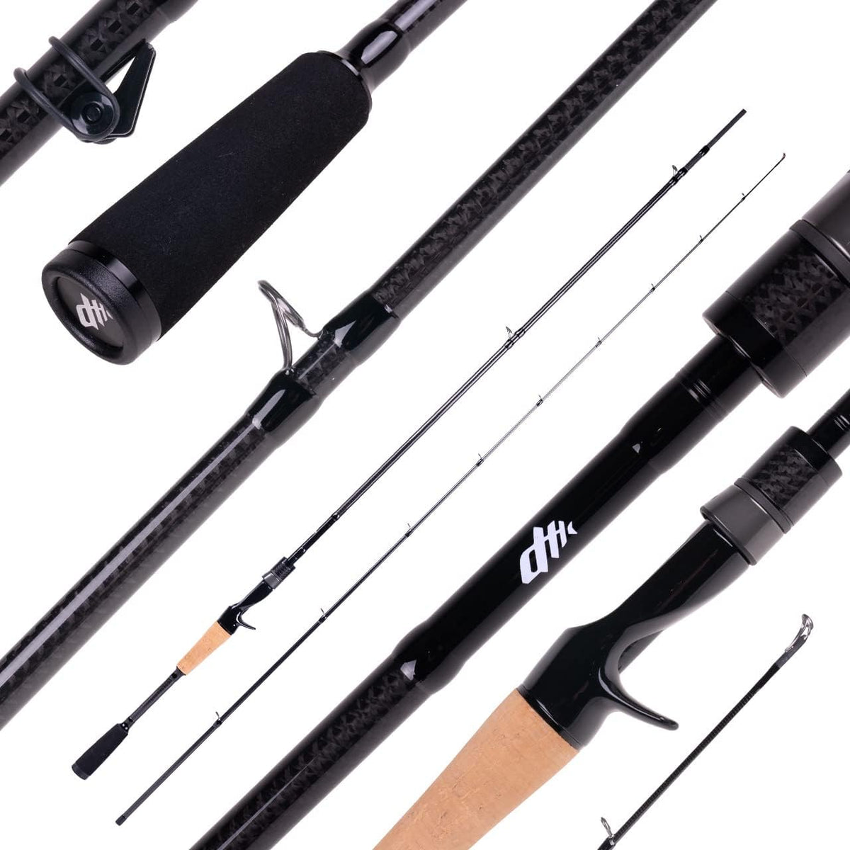 Zeck Angelrute Barsch-Alarm Baitcast, BA Cast M 227cm