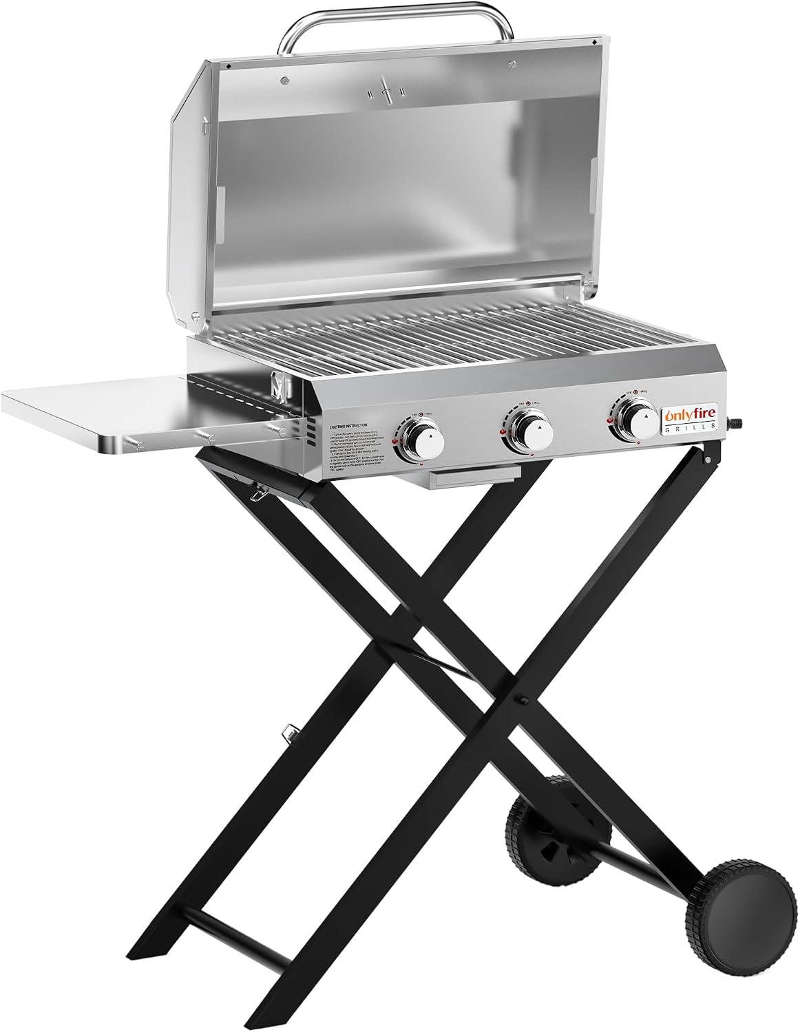Onlyfire 3 Brenner Gas Grillwagen
