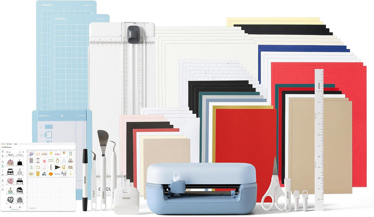 Cricut Joy 2 Ultimate Bundle + Digitale Inhalte, individuelle Karten, Aufkleber & Etiketten