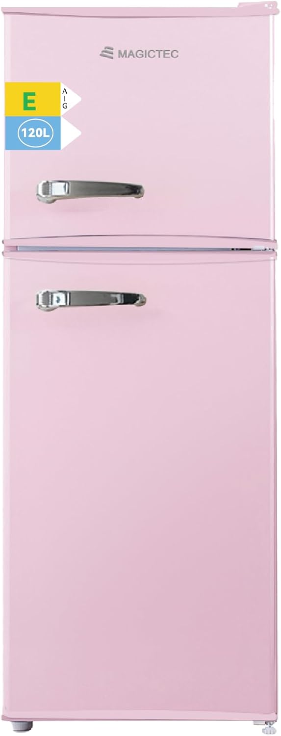 magictec Retro Kühlschrank mit Gefrierfach