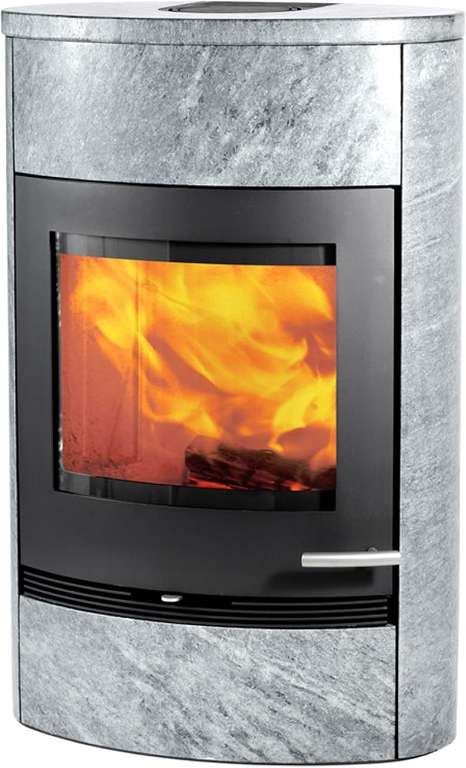 TermaTech S01-650 TT22HST Kaminofen Stahl Schwarz/A+