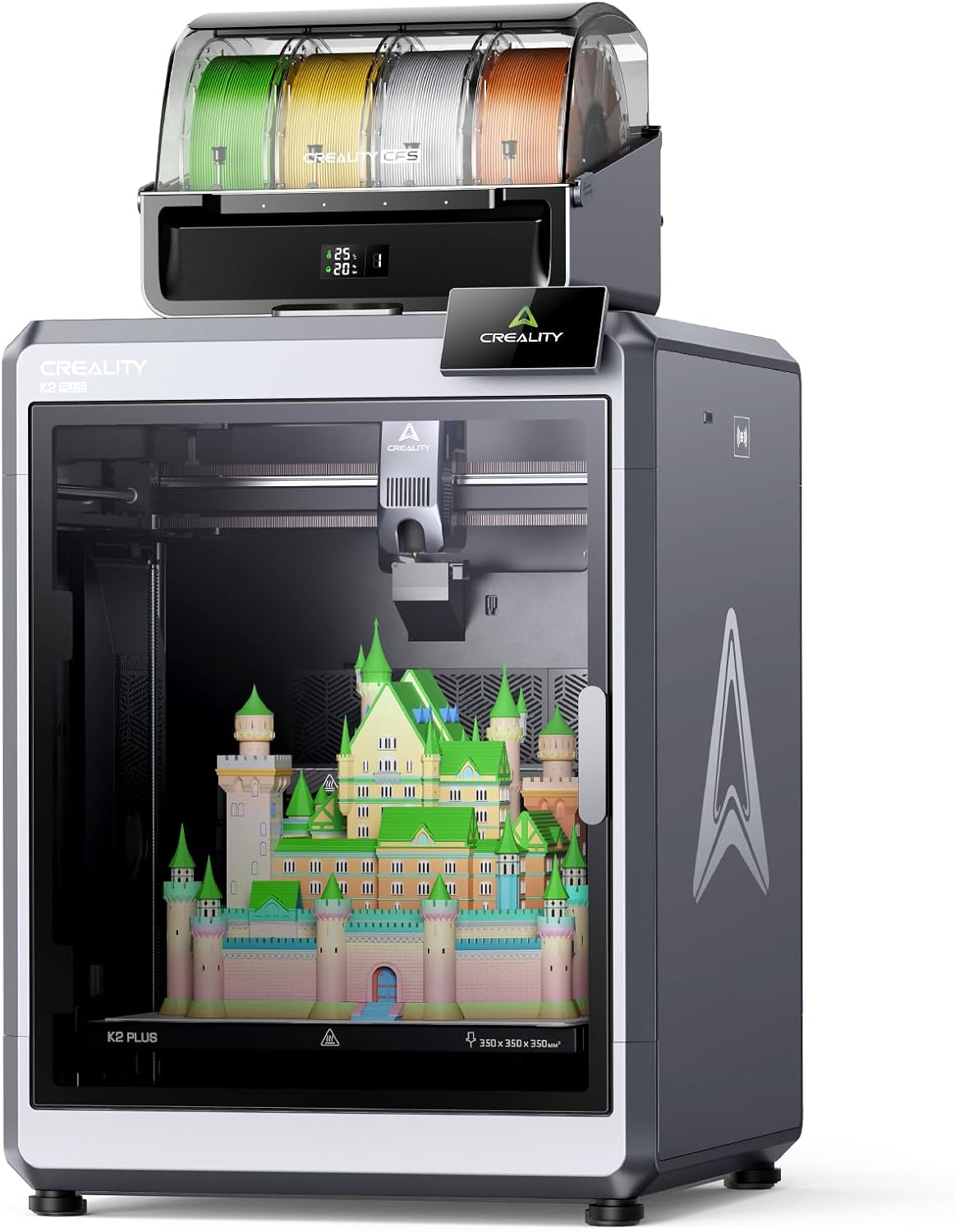 Creality K2 Plus Combo 3D Drucker mit CFS, 16-Farben-Multicolor