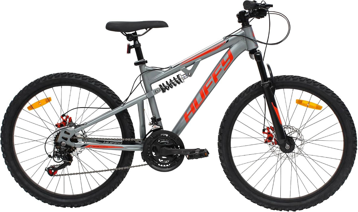 Huffy Marker Mountain Bike 24', Grau 21-Gang Shimano