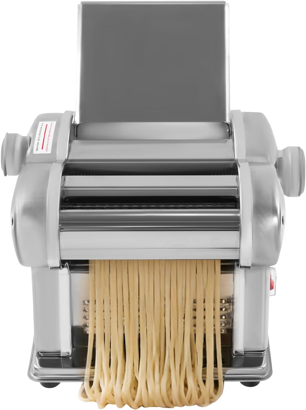 Elektrische Nudelmaschine 135W 8 Stufen 2 Messer 410 Edelstahl Pasta